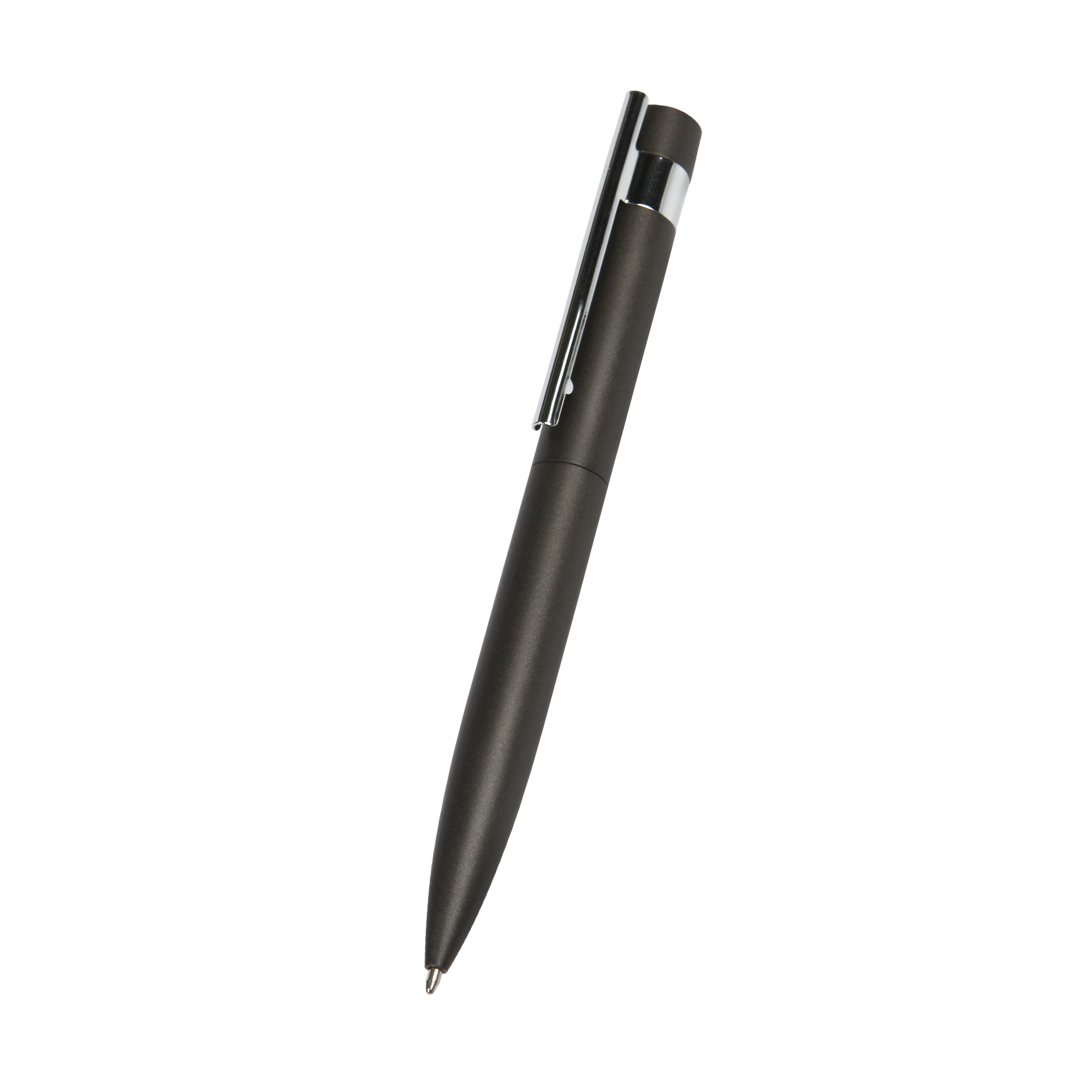 BOLIGRAFO TWIST CON CLIP CROMADO E301